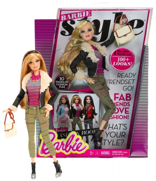 Barbie Glam Luxe Leather Jacket Barbie Fashion Doll BLR58 / BLR56 / BLR55 paveikslėlis 1 iš 3