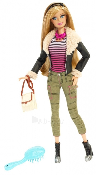 Barbie Glam Luxe Leather Jacket Barbie Fashion Doll BLR58 / BLR56 / BLR55 paveikslėlis 2 iš 3