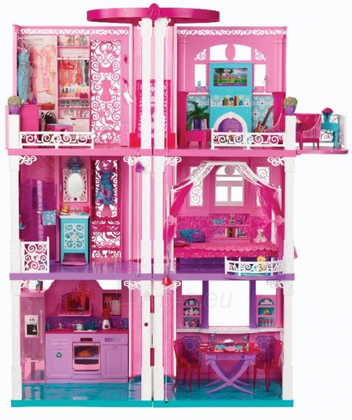 Barbie X7949 - mano svajonių namas paveikslėlis 1 iš 6