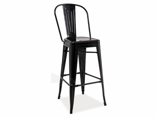 Bar chair Loft H-1 black paveikslėlis 1 iš 1
