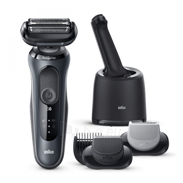 Barzdaskutė Braun Electric shaver Series 6 7650cc Black paveikslėlis 1 iš 10