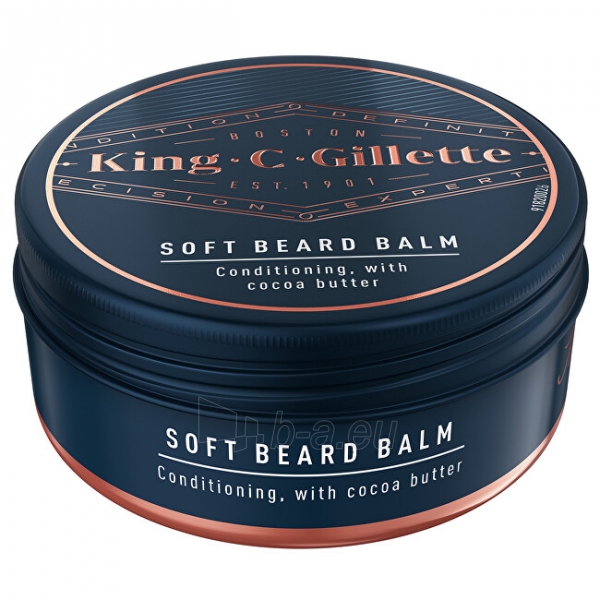 Barzdos balzamas Gillette King softening balm (Soft Beard Balm) 100 ml paveikslėlis 1 iš 6