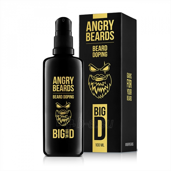 Barzdos dopingas Angry Beards Beard growth product BIG D (Beard Doping) 100 ml paveikslėlis 1 iš 3