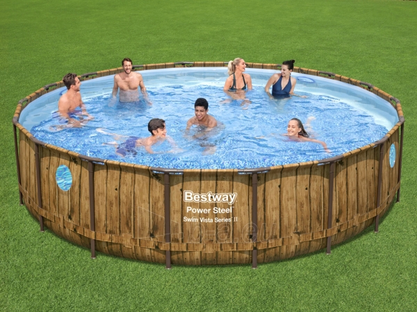 Baseinas Bestway „Rattan“, 549x122 paveikslėlis 7 iš 13