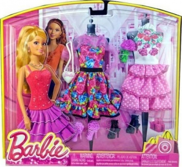BCN71 / CBX04 Набр одежды для Барби Игра с модой MATTEL BARBIE paveikslėlis 1 iš 2