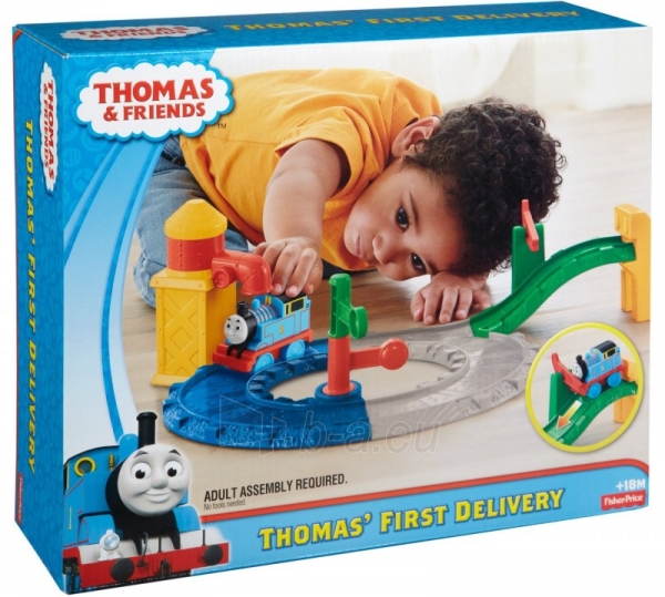 Vaikiškas traukinukas Thomas & Friends Thomas First Delivery BCX80 paveikslėlis 1 iš 6