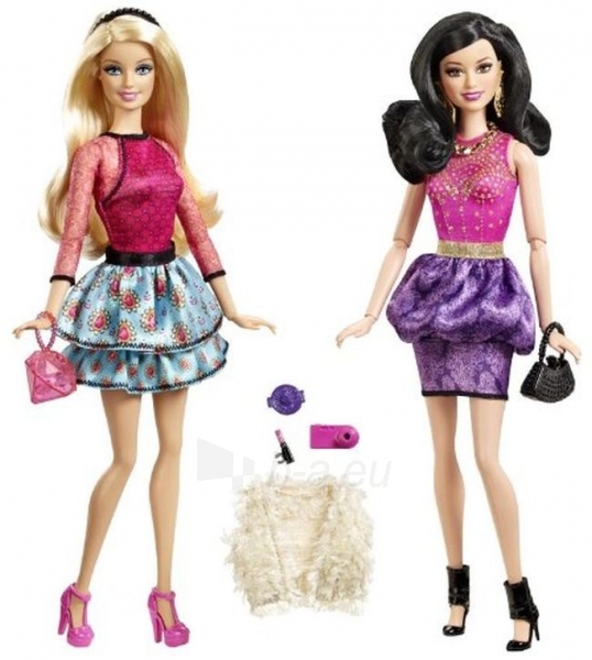 BDB41 / BDB40 Lėlės Barbie и Raquelle stilingos draugės Mattel paveikslėlis 2 iš 6