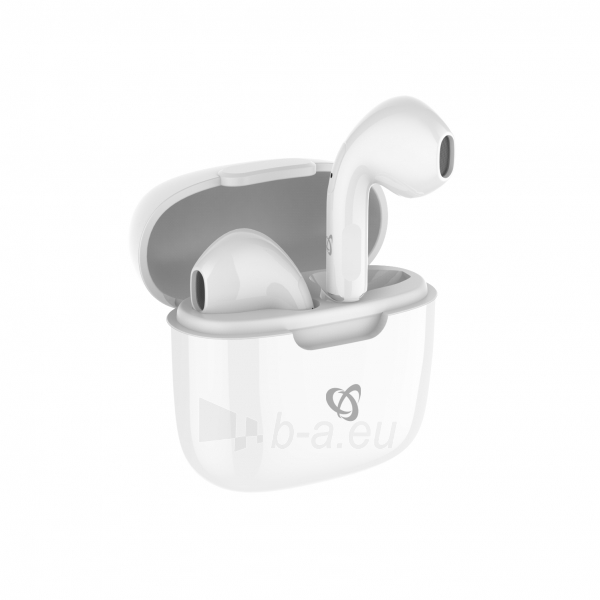 Belaidės ausinės Sbox EB-TWS18 White paveikslėlis 2 iš 5