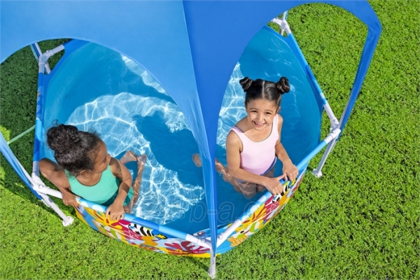 Bestway 5618T Steel Pro UV Careful Splash-in-Shade Play Pool paveikslėlis 7 iš 10