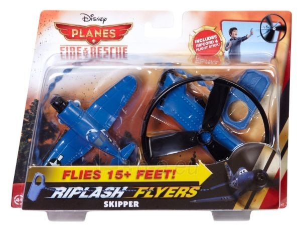 Žaislinis skrendantis lėktuvas Mattel Riplash Flyers SKIPPERB GP08 / BGP03 paveikslėlis 1 iš 4