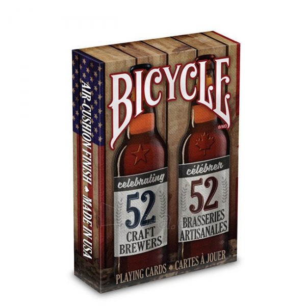 Bicycle Craft Beer Spirit of North America kortos paveikslėlis 2 iš 5