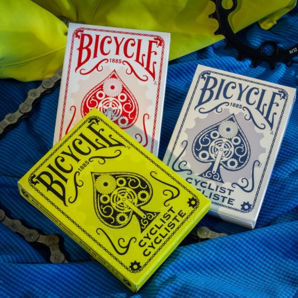 Bicycle Cyclist kortos (Raudonos) paveikslėlis 3 iš 7