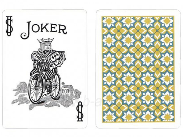 Bicycle Madison kortos (Aukso spalvos) paveikslėlis 10 iš 13