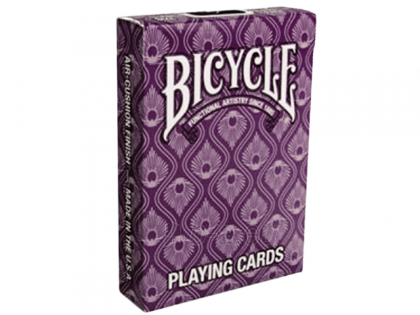 Bicycle Peacock kortos (Violetinės) paveikslėlis 1 iš 12