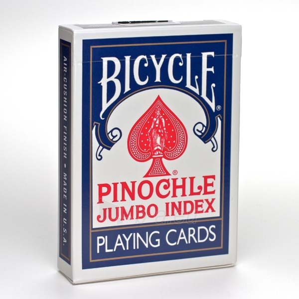 Bicycle Pinochle kortos (Mėlynos) paveikslėlis 3 iš 6