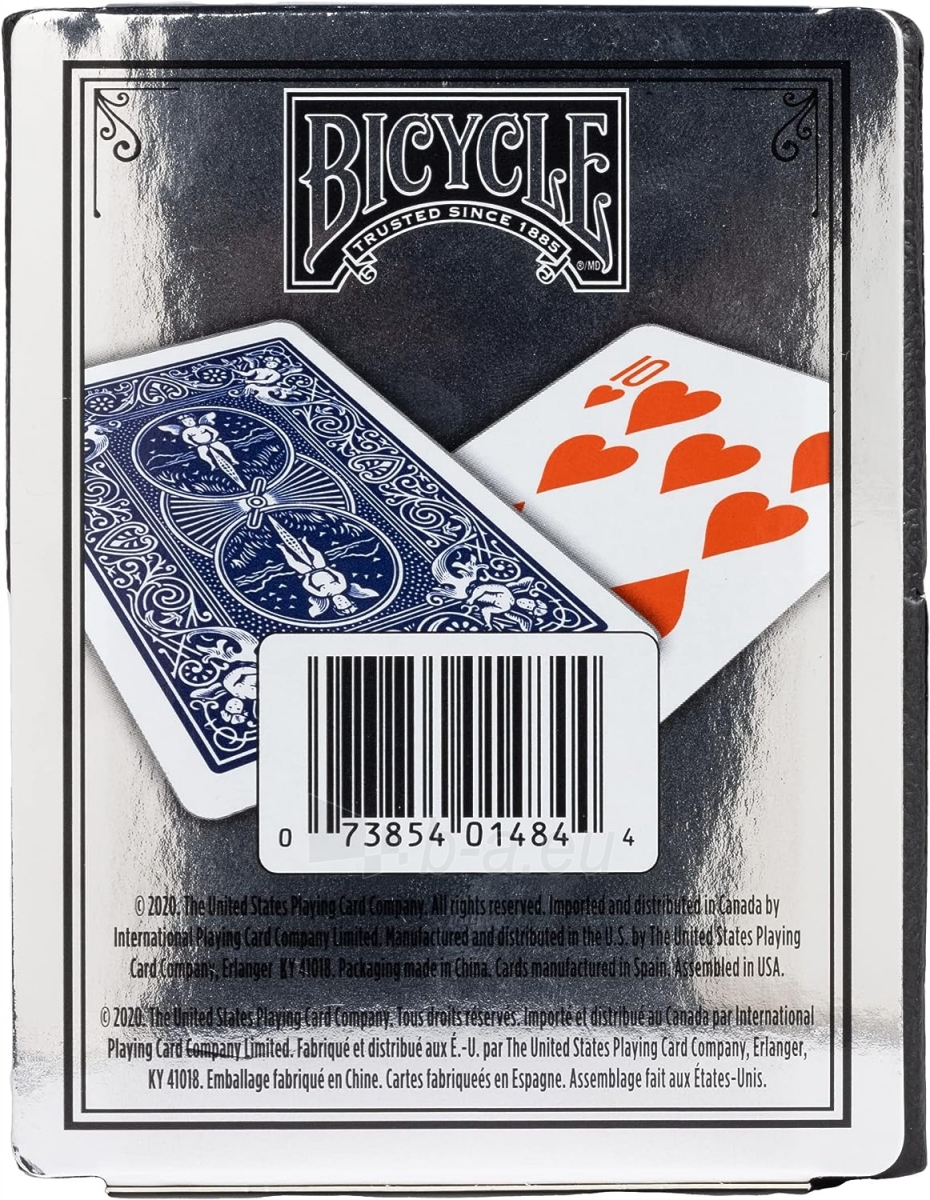 Bicycle Prestige Standard pokerio kortos (Mėlynos) paveikslėlis 3 iš 4