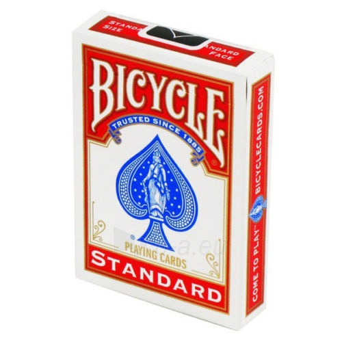 Bicycle Rider Back Standard 2 kortų kaladės (Mėlynos ir raudonos) paveikslėlis 4 iš 7