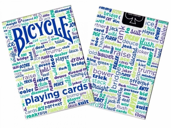 Bicycle Table Talk kortos (Mėlynos) paveikslėlis 3 iš 8
