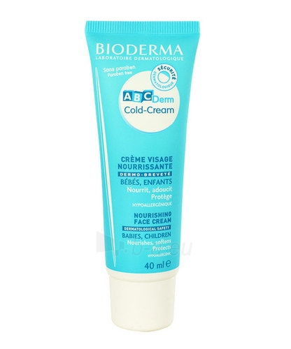 Bioderma ABCDerm Cold-Cream Face Cream Cosmetic 40ml paveikslėlis 1 iš 1