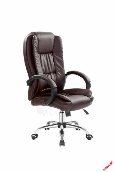 Biuro kėdė vadovui Relax ruda paveikslėlis 1 iš 2