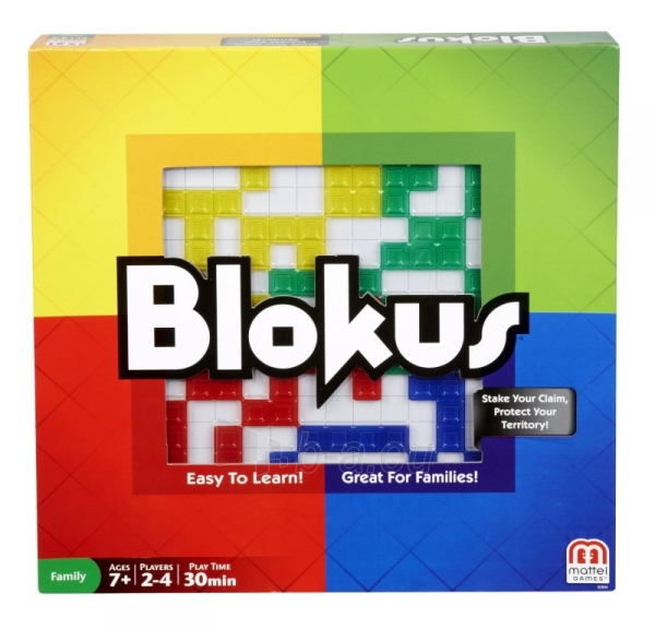 BJV44 BLOKUS Игра настольная Блокус Mattel Games paveikslėlis 6 iš 6
