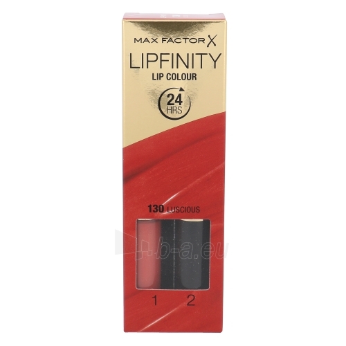 Blizgesys lūpoms Max Factor Lipfinity Lip Colour Cosmetic 4,2g Nr.130, Luscious paveikslėlis 1 iš 1