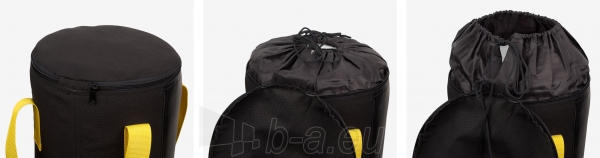 Bokso maišas AVENTO 41BL 20kg 100cm Black/Yellow paveikslėlis 3 iš 6
