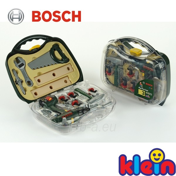 Bosch įrankių rinkinys su elektriniu atsuktuvu dėžutėje | Klein paveikslėlis 2 iš 2