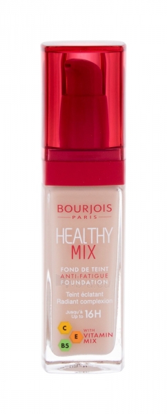 Makiažo pagrindas BOURJOIS Paris Healthy Mix 50,5 Light Ivory Anti-Fatigue Foundation Makeup 30ml paveikslėlis 1 iš 2