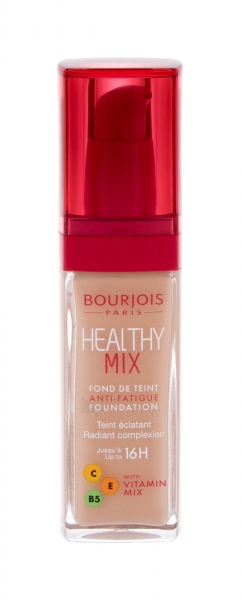 Makiažo pagrindas BOURJOIS Paris Healthy Mix 52,5 Rose Beige Anti-Fatigue Foundation Makeup 30ml paveikslėlis 1 iš 2