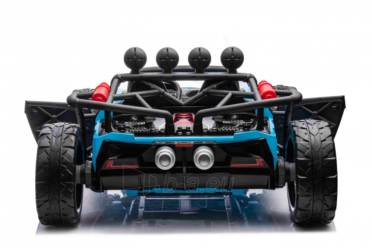 Buggy Racing 5 dvivietis elektromobilis, mėlynas paveikslėlis 8 iš 18