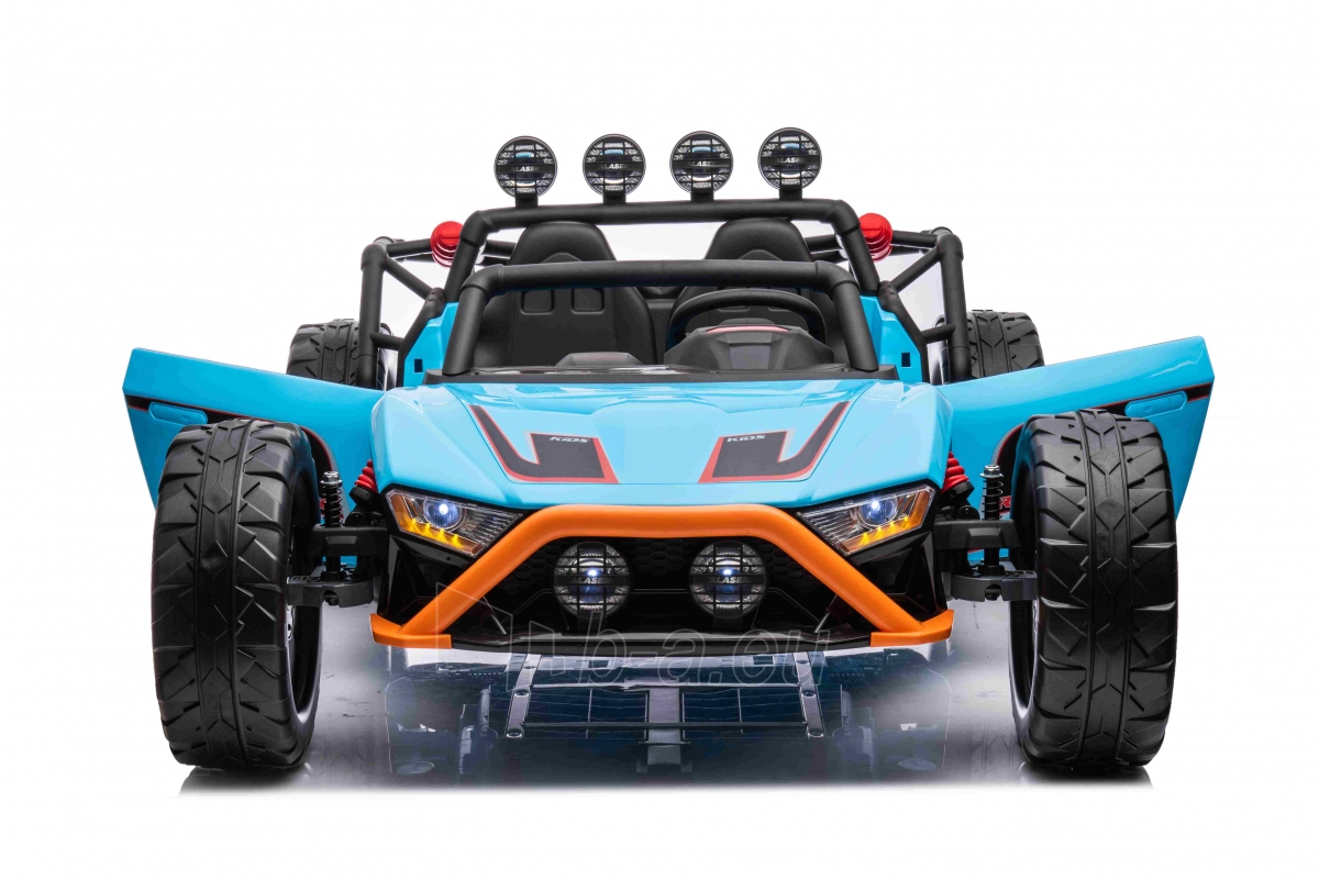 Buggy Racing 5 dvivietis elektromobilis, mėlynas paveikslėlis 4 iš 18