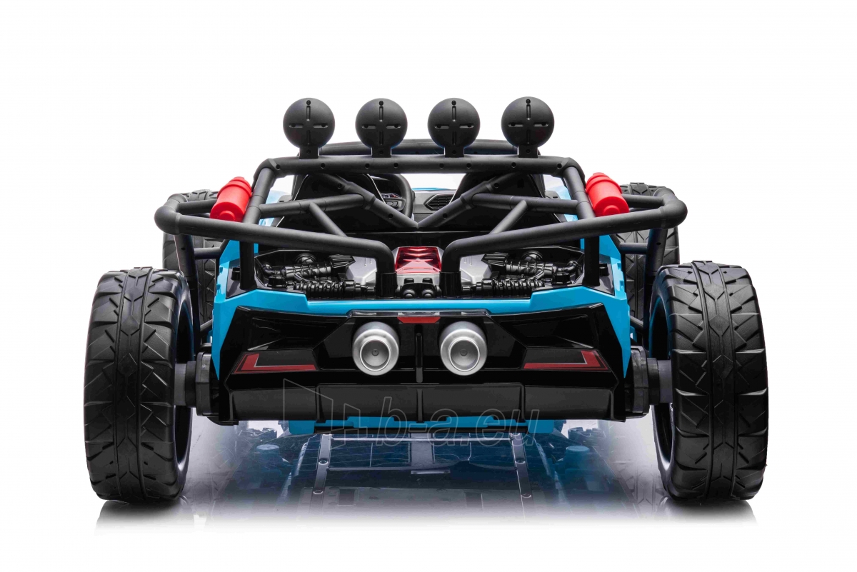 Buggy Racing 5 dvivietis elektromobilis, mėlynas paveikslėlis 2 iš 18