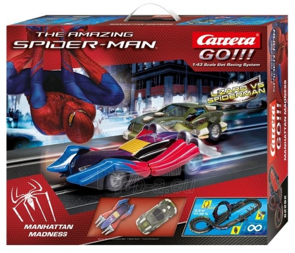 Carrera Go The Amazing Spider Man 62282 / 20062282 paveikslėlis 1 iš 2