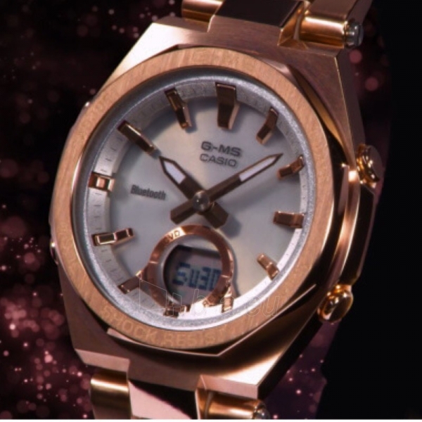 Moteriškas laikrodis Casio Baby-G MSG-B100DG-4AER paveikslėlis 6 iš 6