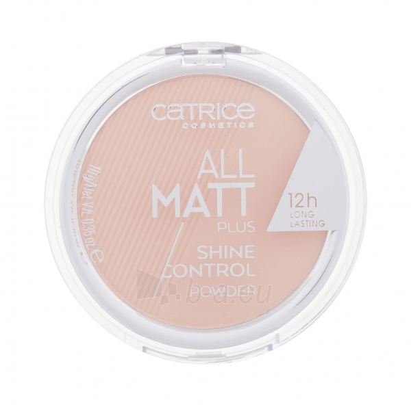 Catrice All Matt Plus Shine Control Powder Cosmetic 10g 010 Transparent paveikslėlis 2 iš 2