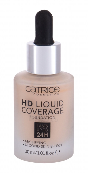 Catrice HD Liquid Coverage 002 Porcelain Beige Makeup 30ml 24H paveikslėlis 1 iš 2