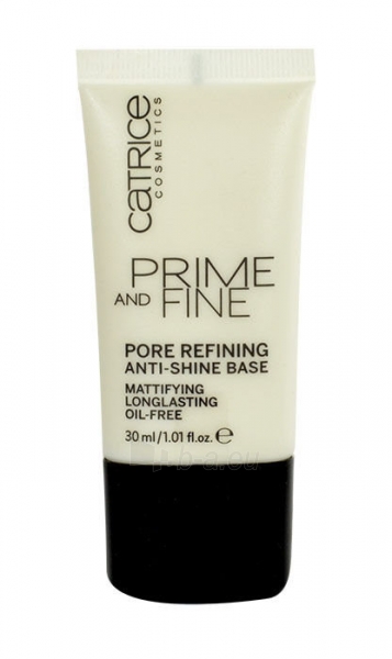 Catrice Prime And Fine Pore Refining Anti-shine Base Cosmetic 30ml paveikslėlis 1 iš 1