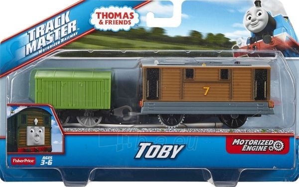 CDB70 Fisher-Price Thomas & Friends Игрушка Паровозик Toby BMK86 / BMK87 paveikslėlis 2 iš 4