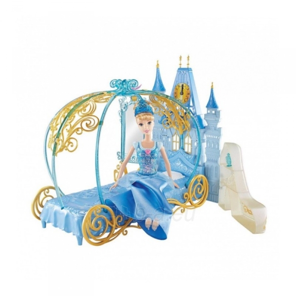 CDC47 Спальня для Золушки Disney Princess Mattel paveikslėlis 3 iš 6