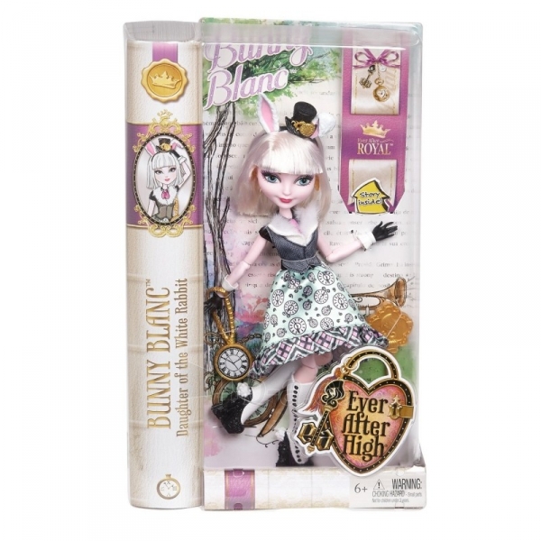 CDH57 / DRM05 lėlė Mattel Monster High Bunny Blank Ever After High Bunny Blanc Doll paveikslėlis 1 iš 5