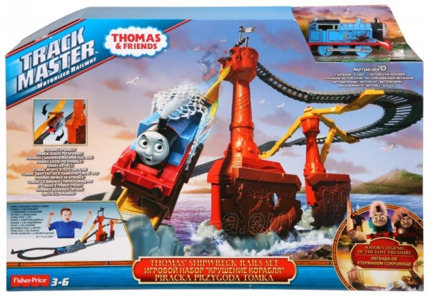 Žaislinė traukinio trasa Thomas & Friends TrackMaster MATTEL CDW87 paveikslėlis 2 iš 6