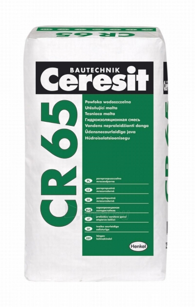 Hidroizoliacinis mišinys Ceresit CR65, 25 kg, paveikslėlis 1 iš 1