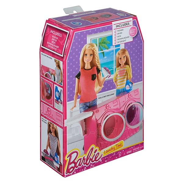 CFC66 / CFC65 Набор мебели Barbie (Барби) Прачечная MATTEL paveikslėlis 1 iš 4