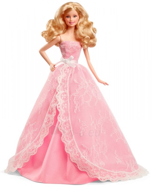 CFG03 Барби Пожелания ко Дню Рождения Mattel Barbie Collectors 2015 Birthday Wishes Doll paveikslėlis 3 iš 6