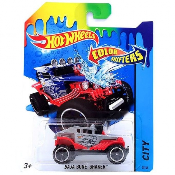 CFM28 / BHR15 Baja Bune Shaker, изменяющая цвет, из серии Color Shifters, Hot Wheels, Mattel paveikslėlis 1 iš 1