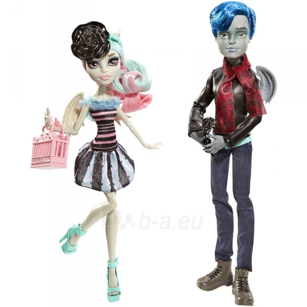 CGH17 Mattel, Monster High lėlės Garrott du Roque paveikslėlis 2 iš 5