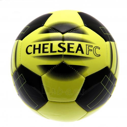 Chelsea F.C. futbolo kamuolys (Geltonai žalias) paveikslėlis 3 iš 4