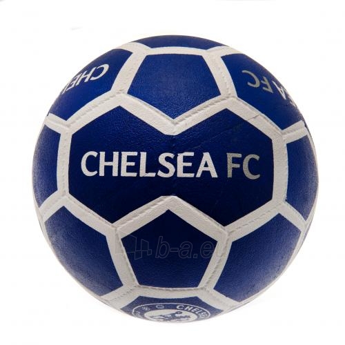 Chelsea F.C. futbolo kamuolys (Mėlynas su baltais lankais) paveikslėlis 2 iš 4