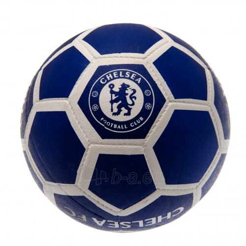 Chelsea F.C. futbolo kamuolys (Mėlynas su baltais lankais) paveikslėlis 3 iš 4
